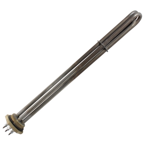 Блок ТЭН 2,4кВт для масла (550мм) G1 1/2" (3*тэн 110 А 10/0,8 Z) 220/380В